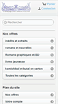 Mobile Screenshot of editions-taillepage.com